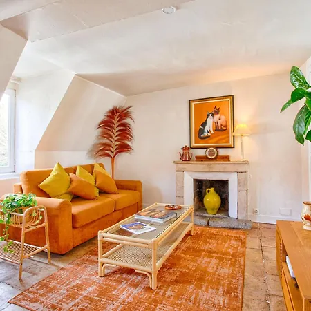 L'oasis - Chaleureux Duplex - Centre De Apartamento Caen