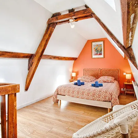 L'oasis - Chaleureux Duplex - Centre De Apartamento *